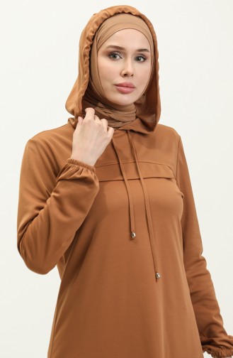 Hooded Tunic 1008-03 Tan 1008-03