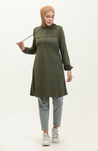 Hooded Tunic 1008-06 Khaki 1008-06