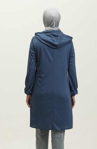 Tuniek Met Capuchon 1008-10 Indigo 1008-10