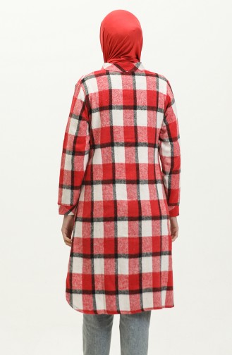 Lumberjack Cotton Tunic 1992-01 Red white 1992-01