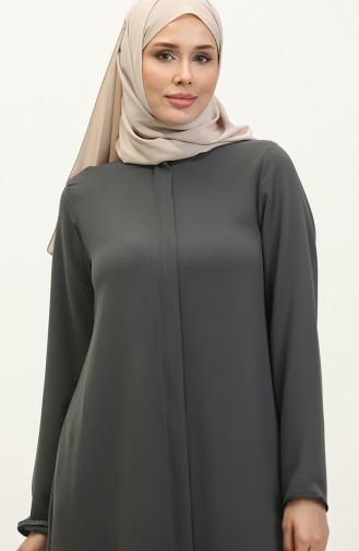 Abaya Abaya Wabenstoff 6868-02 Grau 6868-02