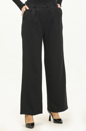 Pantalon Classique Avec Poches 3201-01 Noir 3201-01