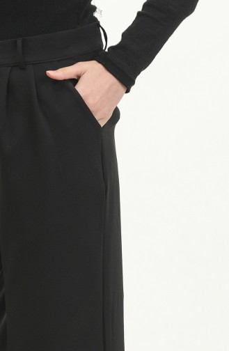 Pantalon Classique Avec Poches 3201-01 Noir 3201-01