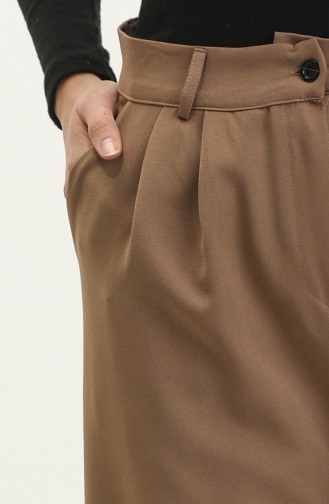 Pantalon Classique Avec Poches 3201-03 Vison 3201-03