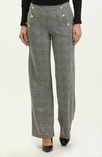 Plaid Trousers 1999-01 Black Grey 1999-01