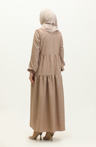 Shirred Dress 1993-05 Mink 1993-05