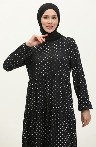 Polka Dot Dress 1997-01 Black white 1997-01