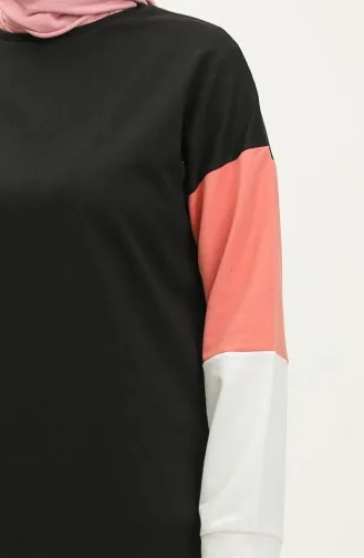 Doppel-Trainingsanzug 23048-01 Schwarzer Lachs 23048-01