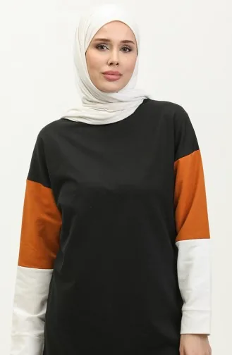 طقم رياضي ثنائي 23048-03 أسود نحاسي 23048-03