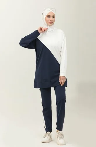طقم رياضي 23053-01 كحلي إكرو 23053-01