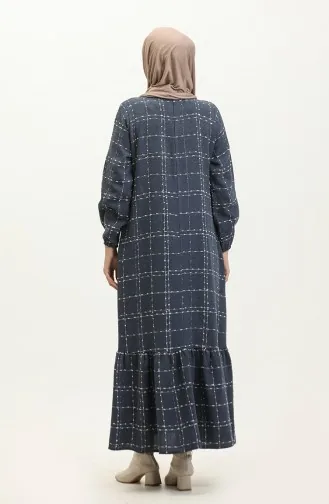 Chanel Kuşaklı Elbise 0272D-06 Füme