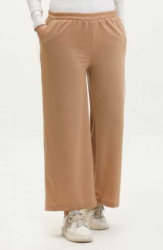 wide Leg Pocket Sweatpants 0283-05 Milky Coffee 0283-05