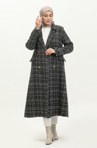 Tweed Coat 71209-01 Black 71209-01