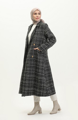Tweed Coat 71209-01 Black 71209-01
