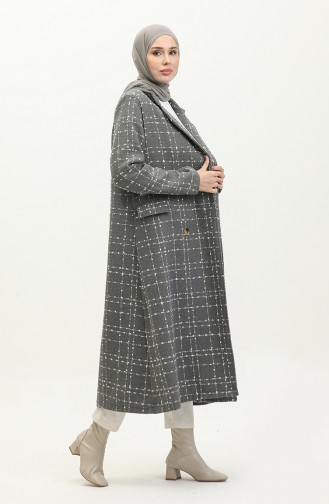 Tweed Coat 71209-04 Light Gray 71209-04