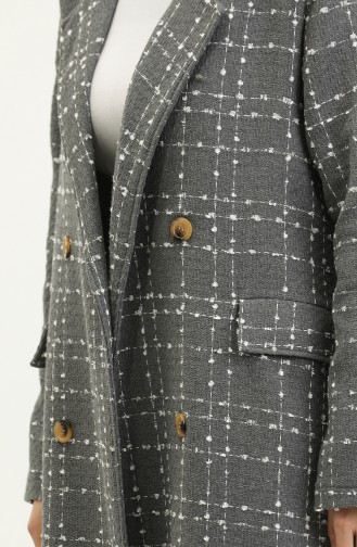 Tweed Coat 71209-04 Light Gray 71209-04
