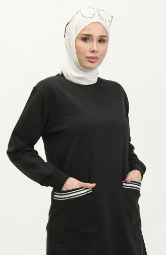 Sweat Deux Fils 23027-01 Noir 23027-01