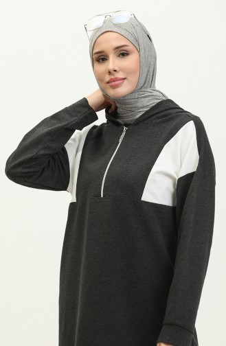 Two Thread Hooded Sweatshirt 23033-02 Anthracite 23033-02