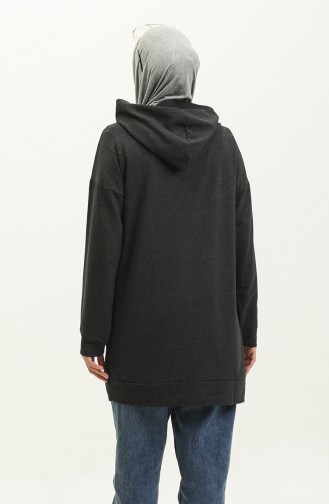Two Thread Hooded Sweatshirt 23033-02 Anthracite 23033-02