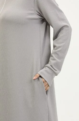 Robe De Sport A Col Roulé 0282-05 Gris 0282-05