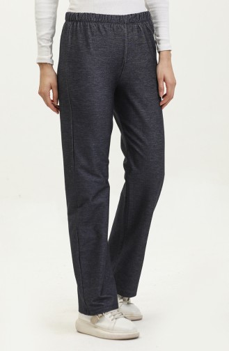 Elastic waist Sweatpants 23042-01 Denim Blue 23042-01