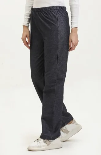 Jogginghose Mit Elastischem Bund 23042-01 Denimblau 23042-01