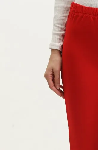Joggingbroek Met Elastische Taille 23045-04 Rood 23045-04