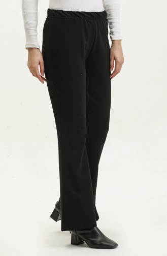 Elastic waist Sweatpants 23046-01 Black 23046-01