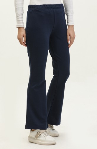 Elastic waist Sweatpants 23046-04 Indigo 23046-04