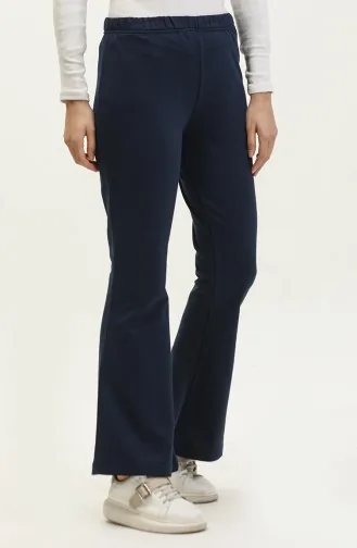 Joggingbroek Met Elastische Taille 23046-04 Indigo 23046-04