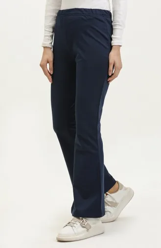 Joggingbroek Met Elastische Taille 23046-04 Indigo 23046-04