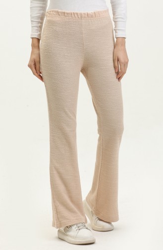 Elastic waist Sweatpants 23046-05 Beige 23046-05