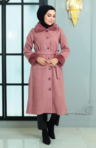 Bontgedetailleerde Kachet-jas Dusty Rose 19175 15020