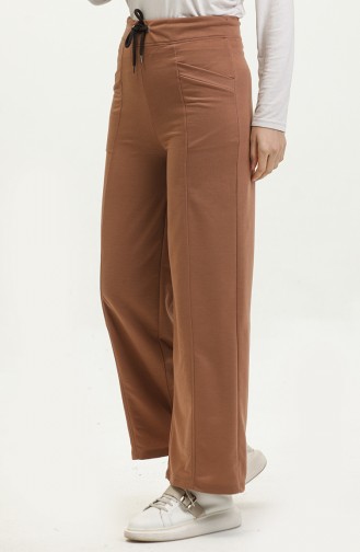 Survêtement Pantalon Large Femme Bleu 6502 6502-06 Tan 6502-06