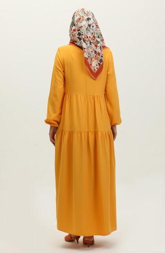 Terikoton Elbise 1994-03 Sarı
