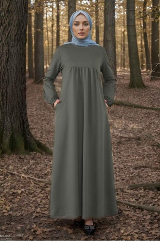 فستان رياضي كاكي 0067MP.HAK