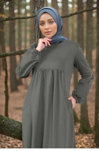 فستان رياضي كاكي 0067MP.HAK