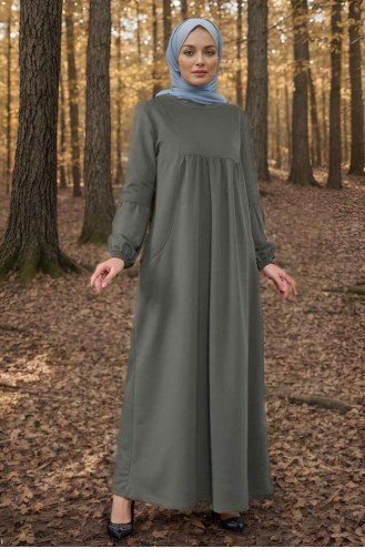 فستان رياضي كاكي 0067MP.HAK