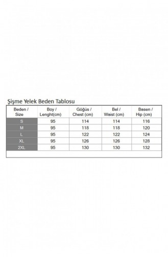 Geniş Yaka Şişme Yelek Yeşil 6093