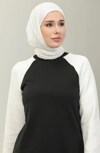 طقم رياضي ثنائي 23059-01 أسود 23059-01