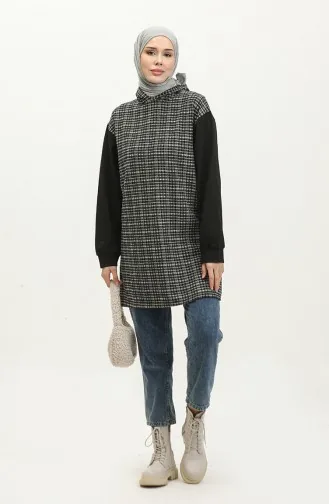 Sweat à Capuche 23068-01 Noir 23068-01