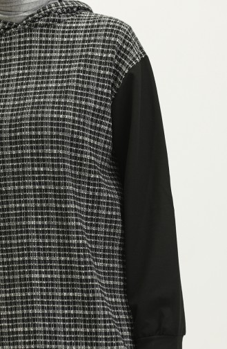 Kapuzenpullover 23068-01 Schwarz 23068-01