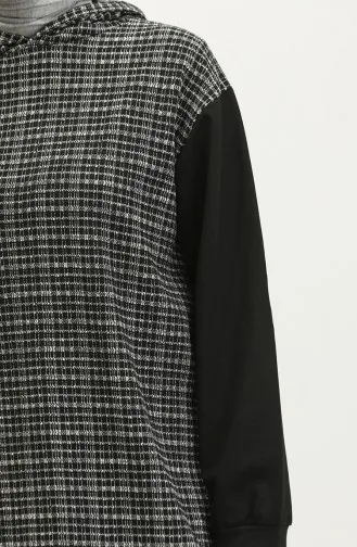 Sweat à Capuche 23068-01 Noir 23068-01