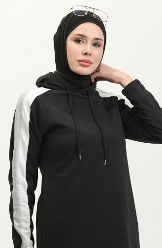Hooded Sweatshirt 23075-01 Black 23075-01