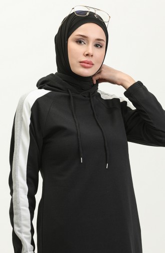 Kapuzenpullover 23075-01 Schwarz 23075-01