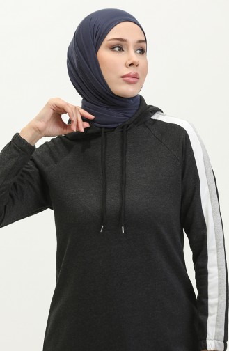 Kapuzenpullover 23075-02 Anthrazit 23075-02