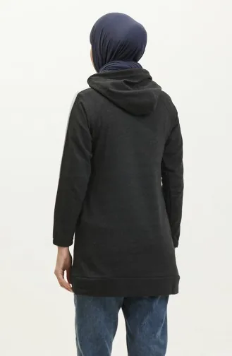 Sweat A Capuche 23075-02 Anthracite 23075-02