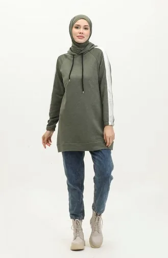 Sweat A Capuche 23075-03 Khaki 23075-03