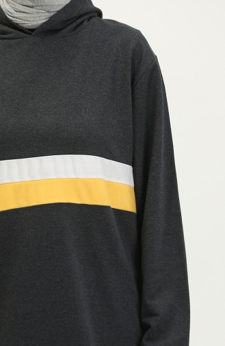 Sweat A Capuche 23077-03 Or Anthracite 23077-03