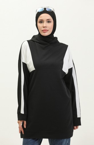 Kapuzenpullover 23080-01 Schwarz 23080-01